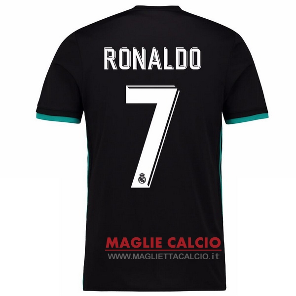 maglietta real madrid 2017-2018 ronaldo 7 seconda